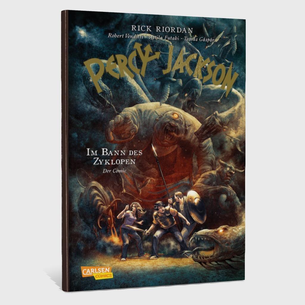 Bild: 9783551775627 | Percy Jackson (Comic) 02: Im Bann des Zyklopen | Rick Riordan (u. a.)