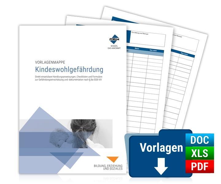 Cover: 9783963146527 | Vorlagenmappe Kindeswohlgefährdung | Forum Verlag Herkert GmbH | Buch