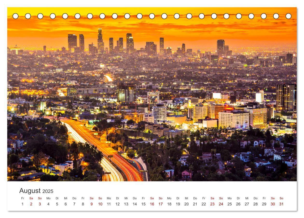 Bild: 9783383874840 | Los Angeles ¿ Kalifornien (Tischkalender 2025 DIN A5 quer),...