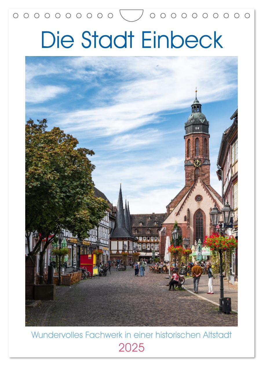 Cover: 9783435884834 | Die Stadt Einbeck (Wandkalender 2025 DIN A4 hoch), CALVENDO...