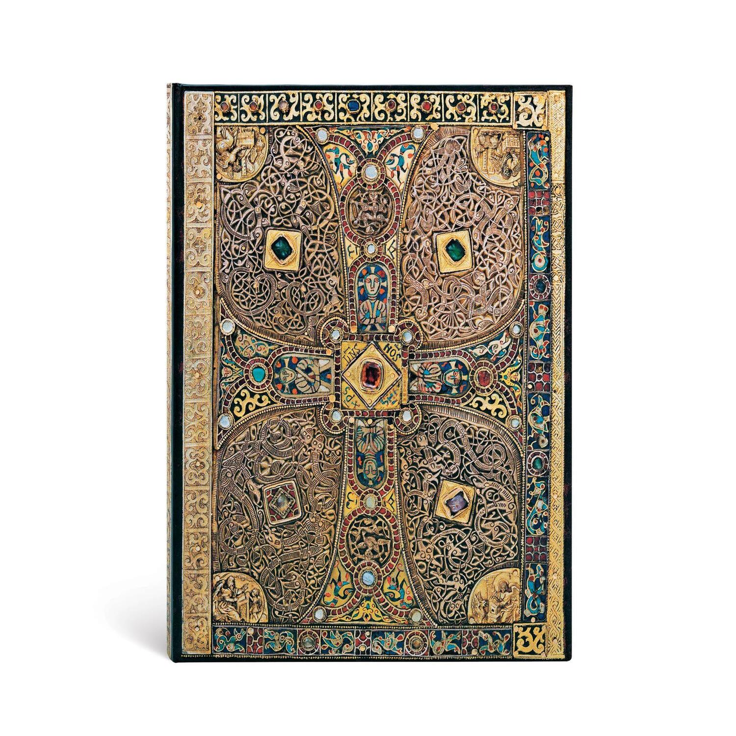 Cover: 9781439710159 | Paperblanks Lindau Lindau Gospels Hardcover Midi Lined Elastic Band...