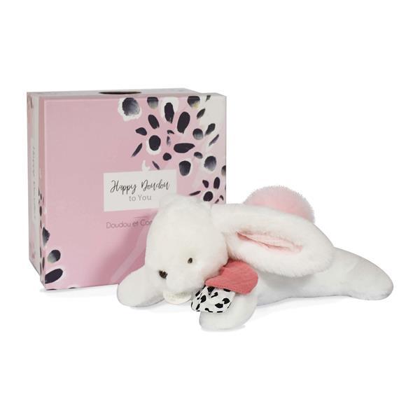 Cover: 3700335237399 | Happy Blush Hase rosa 25cm | Happy Doudou, Boite | DOUDOU