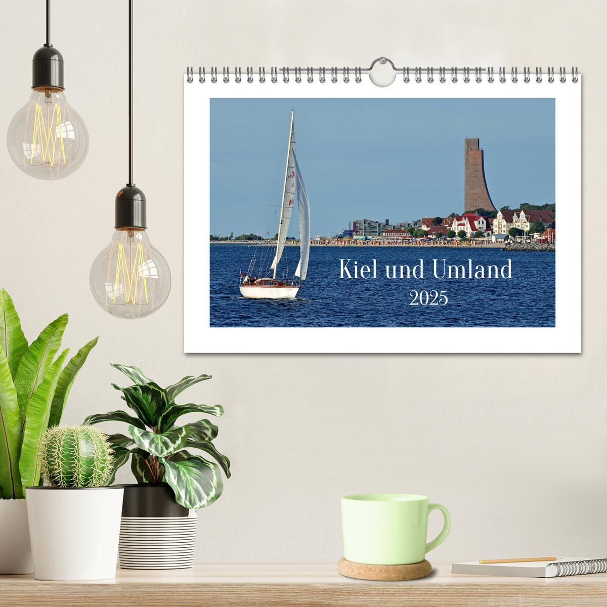 Bild: 9783435800032 | Kiel und Umland (Wandkalender 2025 DIN A4 quer), CALVENDO...