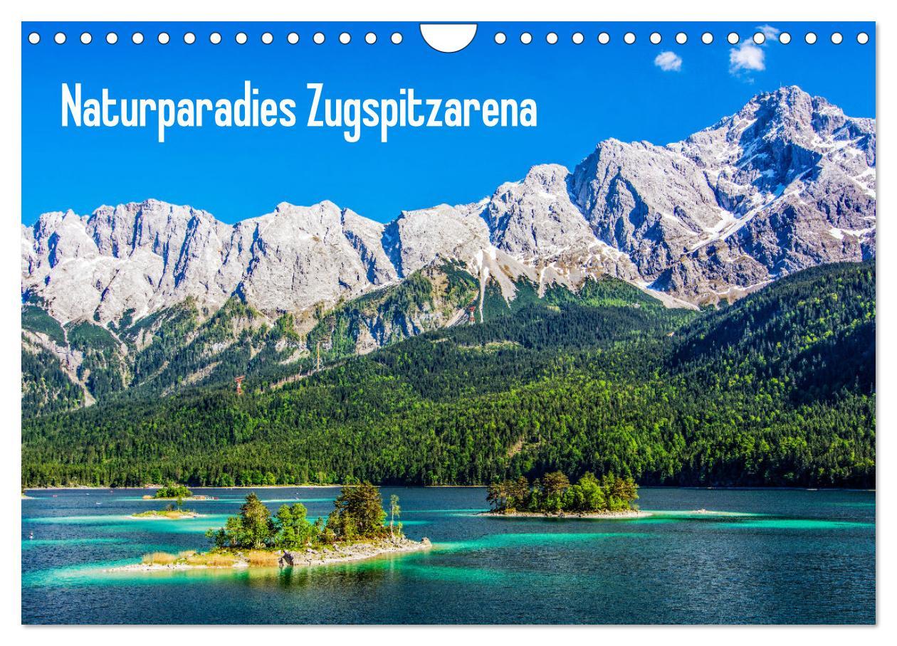 Cover: 9783435317219 | Naturparadies Zugspitzarena (Wandkalender 2025 DIN A4 quer),...