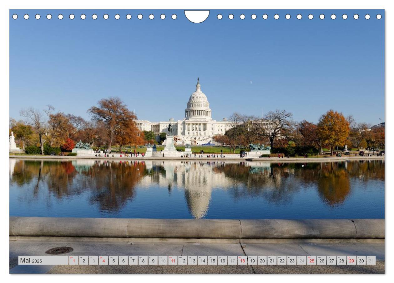 Bild: 9783435719594 | Washington D.C. (Wandkalender 2025 DIN A4 quer), CALVENDO...