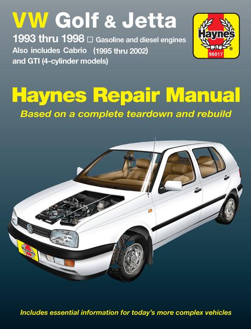 Cover: 9781563927126 | Volkswagen Golf, GTI &amp; Jetta 1993-98 &amp; Cabrio 1995-02 | J H Haynes