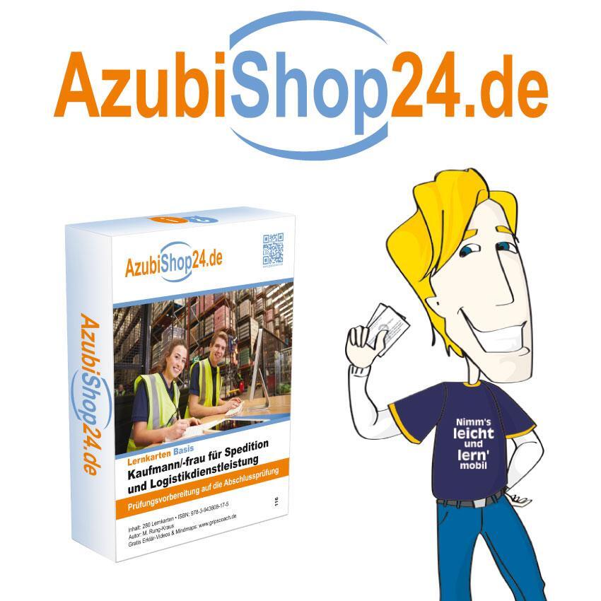 Bild: 9783961591282 | AzubiShop24.de Lernkarten Kaufmann / Kauffrau für Spedition und...