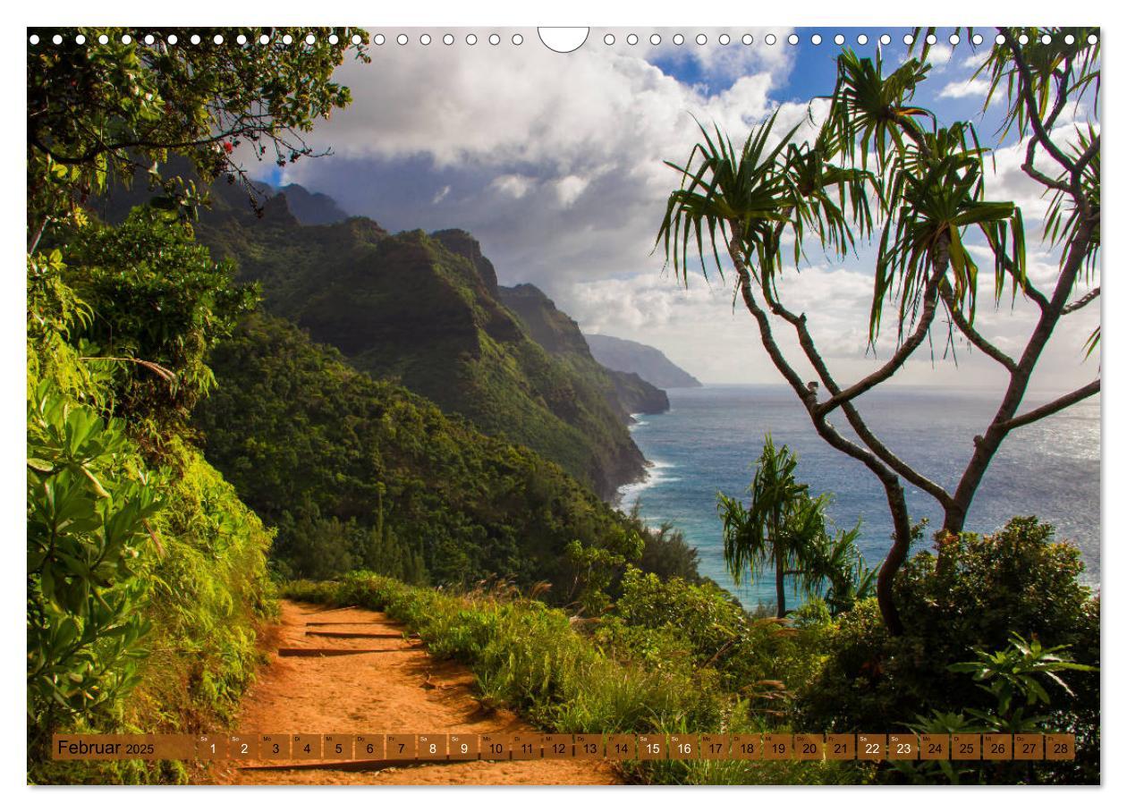 Bild: 9783435367474 | Kauai - Einmal Paradies und zurück (Wandkalender 2025 DIN A3 quer),...