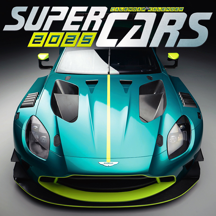 Cover: 9798893610512 | Super Cars 2025 | Kalender | 14 S. | Deutsch | 2025