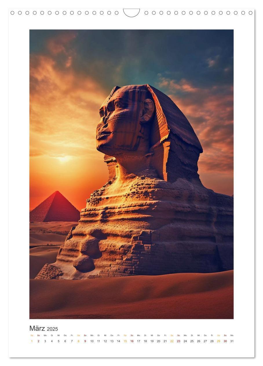 Bild: 9783435860708 | Im alten Ägypten (Wandkalender 2025 DIN A3 hoch), CALVENDO...