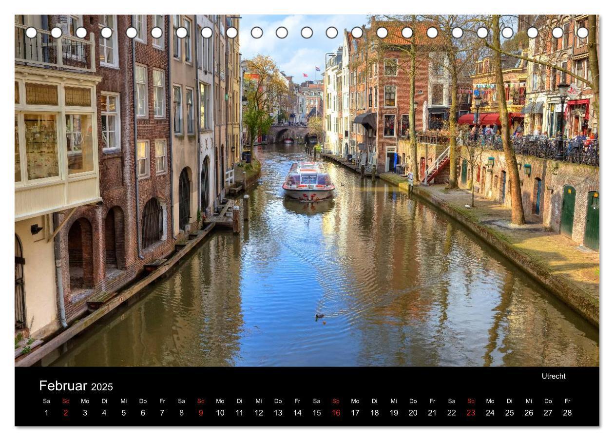 Bild: 9783435810055 | Die Niederlande (Tischkalender 2025 DIN A5 quer), CALVENDO...