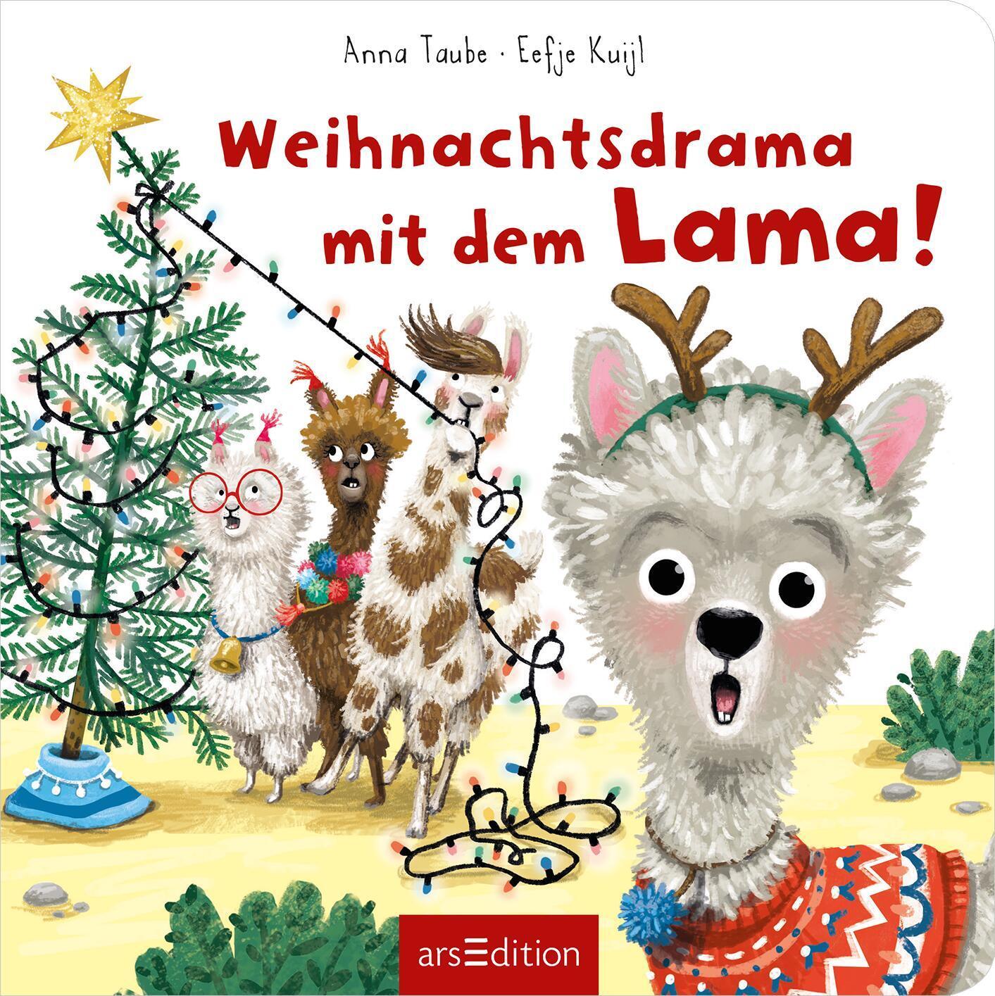 Bild: 9783845848143 | Weihnachtsdrama mit dem Lama | Anna Taube | Buch | Pappebuch | 20 S.