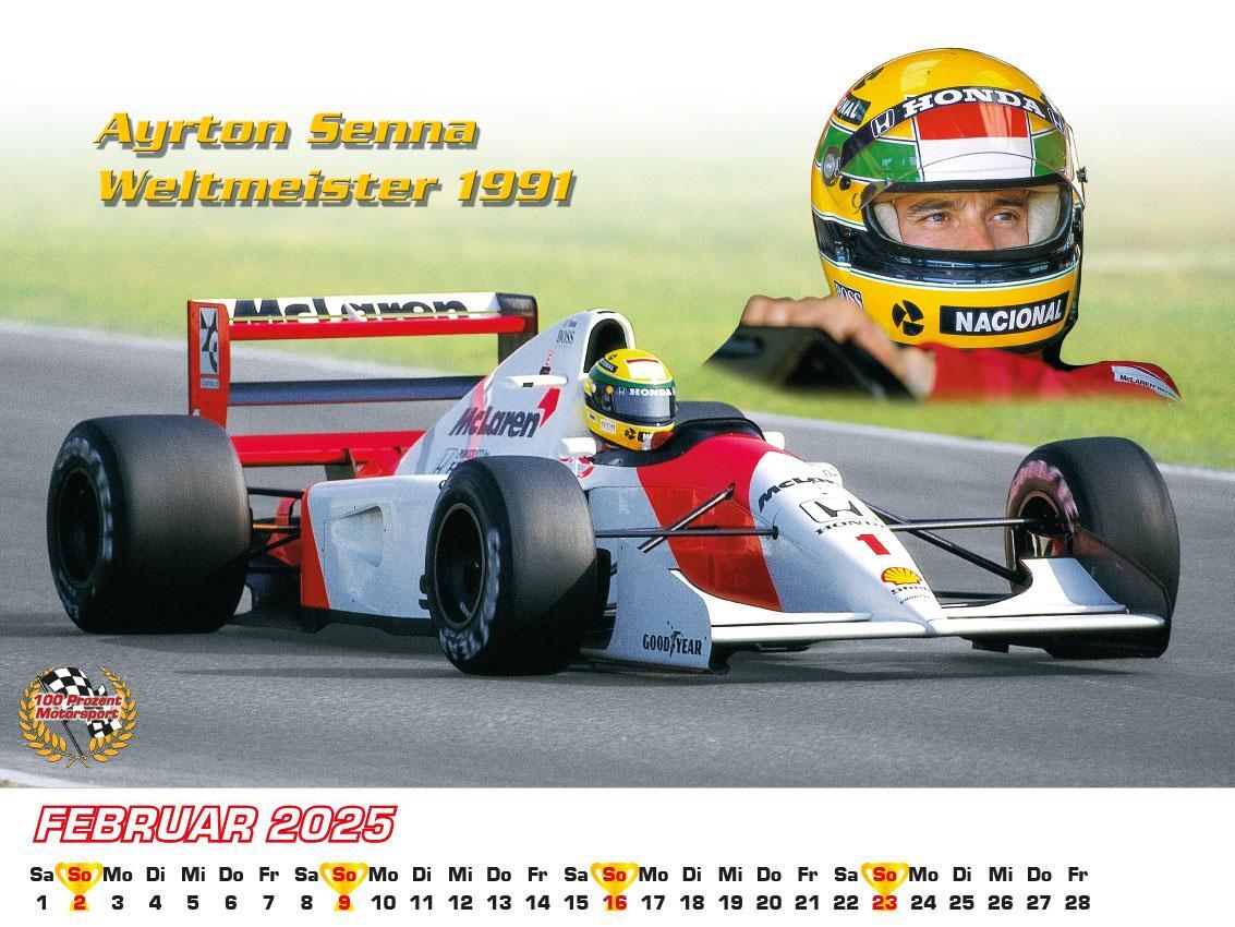 Bild: 9783948794804 | Best of F1 Weltmeister der 90iger Kalender 2025 | Frank Pommer | 2025