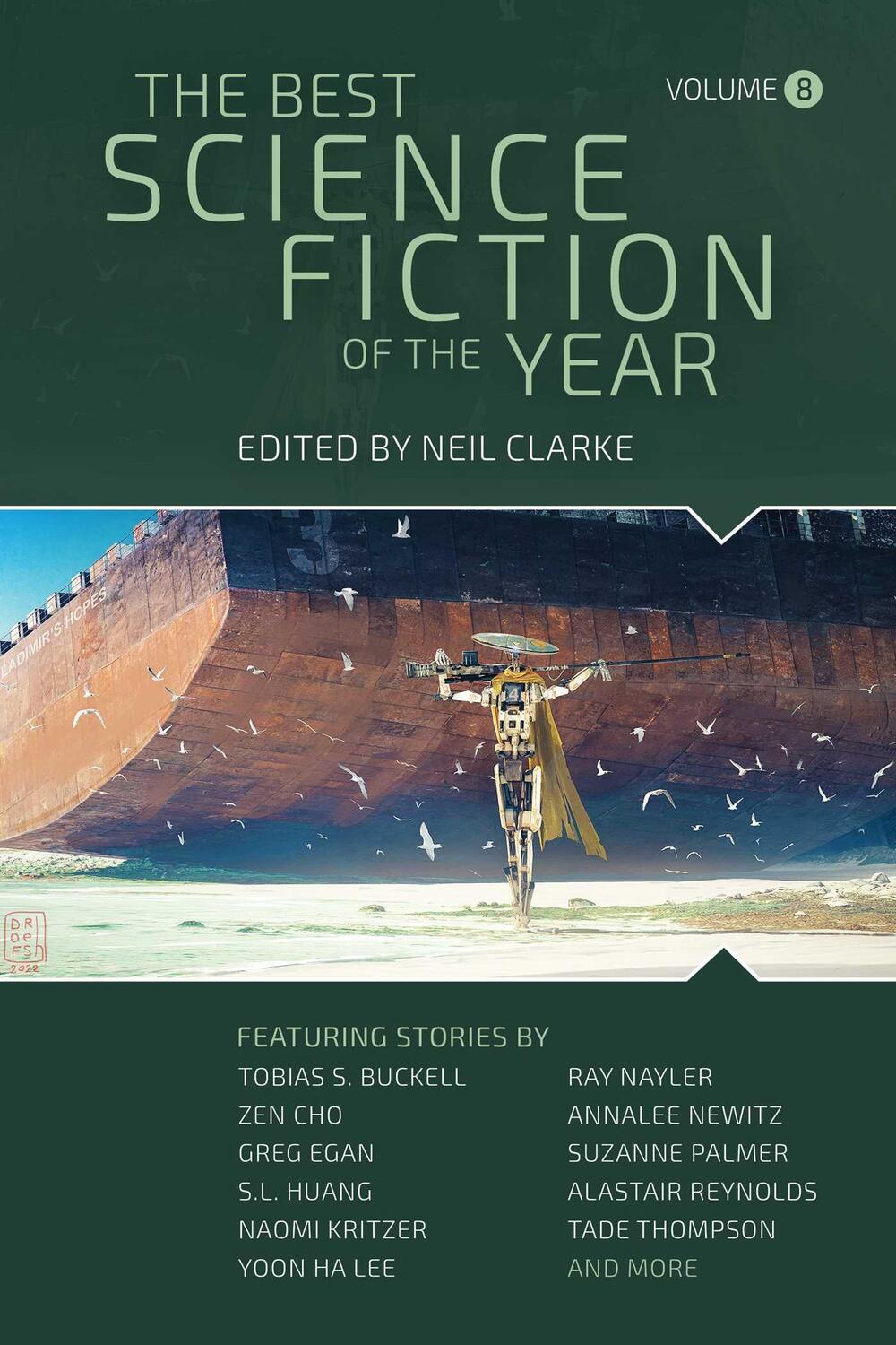 Cover: 9781949102703 | The Best Science Fiction of the Year | Volume Eight | Neil Clarke