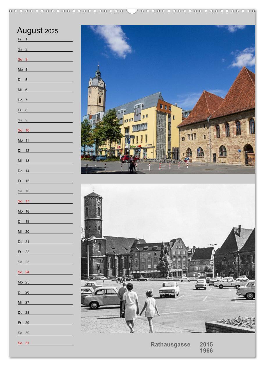 Bild: 9783457020692 | Jena im Wandel (Wandkalender 2025 DIN A2 hoch), CALVENDO...