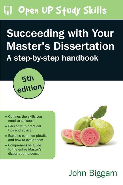 Cover: 9780335249817 | Succeeding With Your Master's Dissertation: A Step-by-Step Handbook