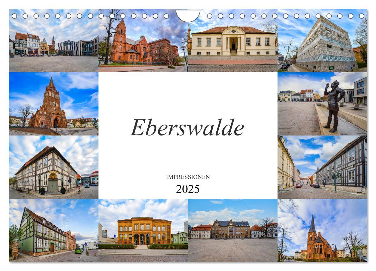 Cover: 9783435240463 | Eberswalde Impressionen (Wandkalender 2025 DIN A4 quer), CALVENDO...