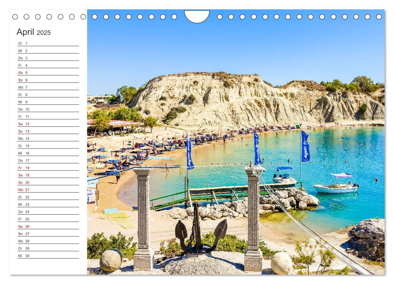 Bild: 9783435035717 | Rhodos - eine Insel zum Verlieben (Wandkalender 2025 DIN A4 quer),...