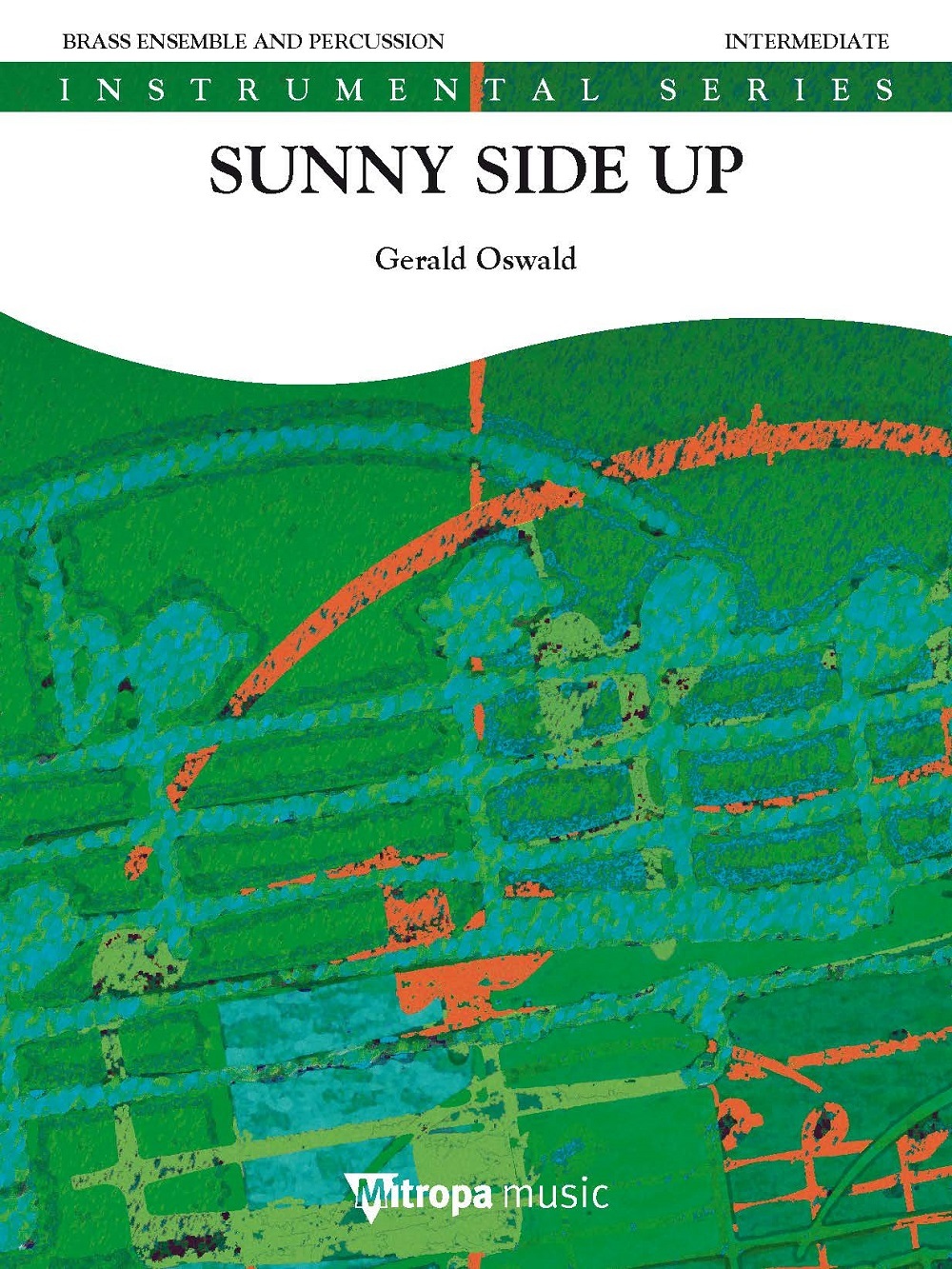 Cover: 9790035245453 | Sunny Side Up | Brass Ensemble and Percussion | Gerald Oswald | 2021