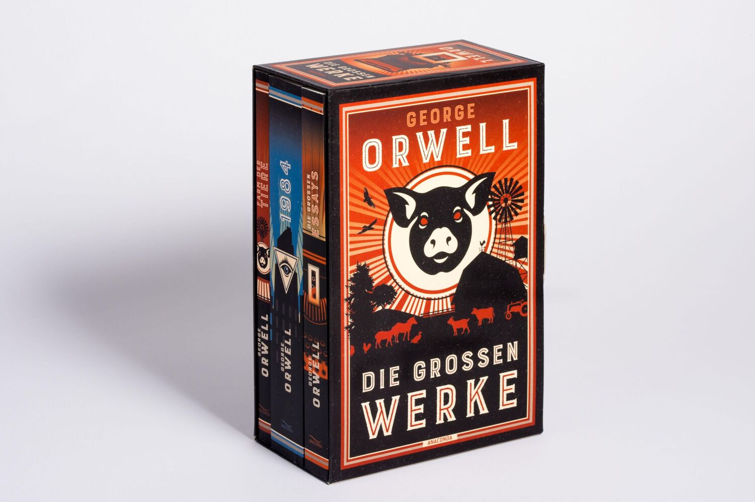 Bild: 9783730612125 | George Orwell. Die großen Werke. Farm der Tiere - 1984 - Die großen...