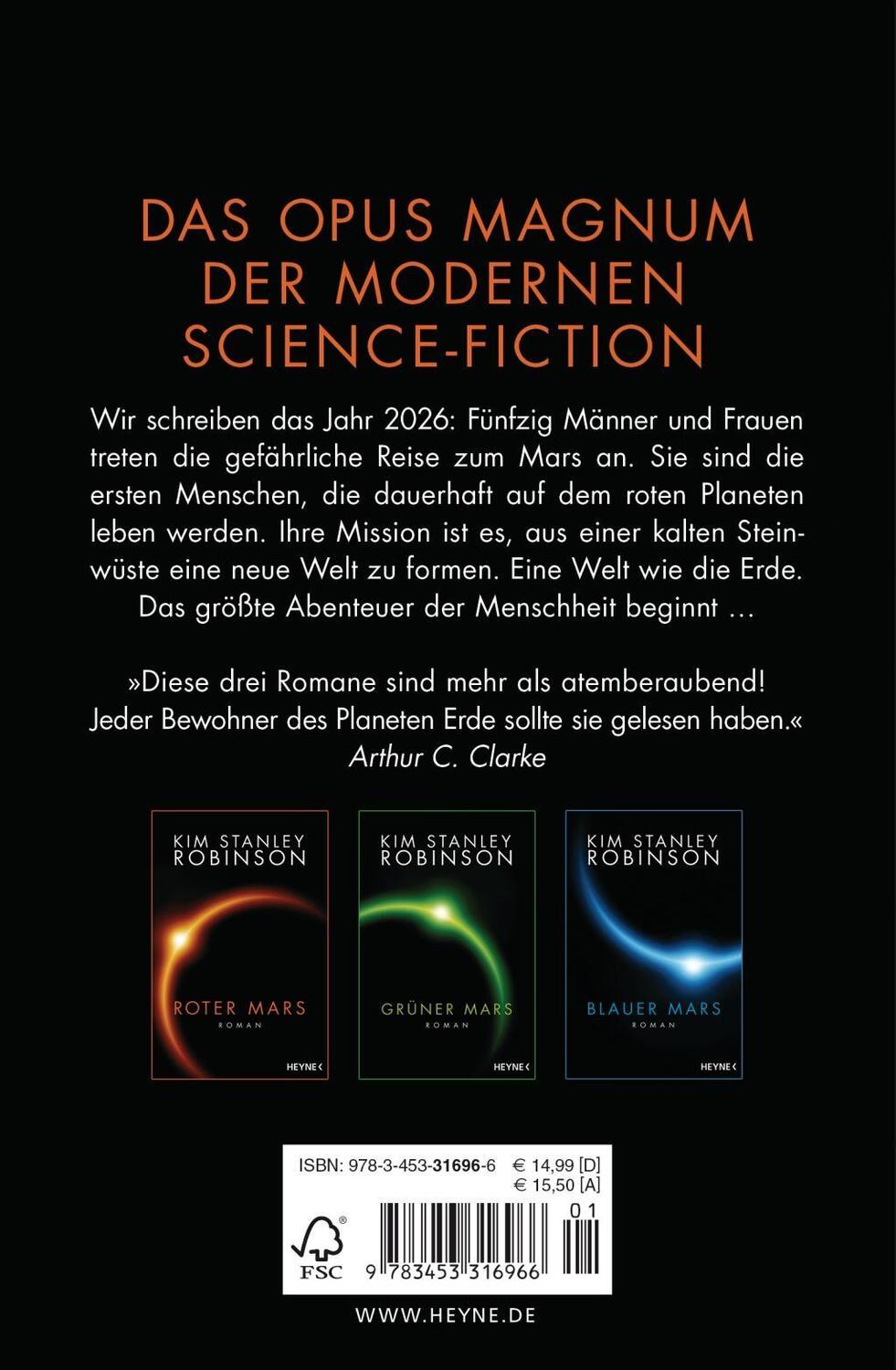 Bild: 9783453316966 | Roter Mars | Die Mars-Trilogie | Kim Stanley Robinson | Taschenbuch