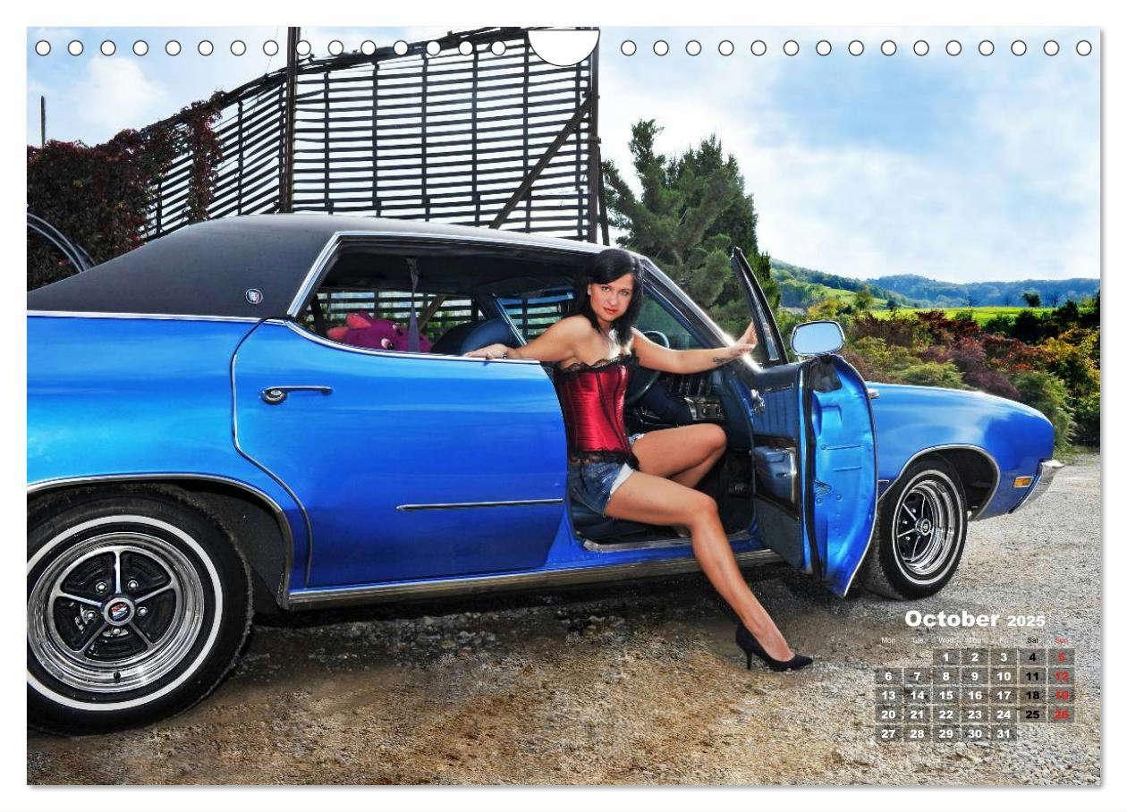 Bild: 9781325962075 | Girls and Cars (Wall Calendar 2025 DIN A4 landscape), CALVENDO 12...