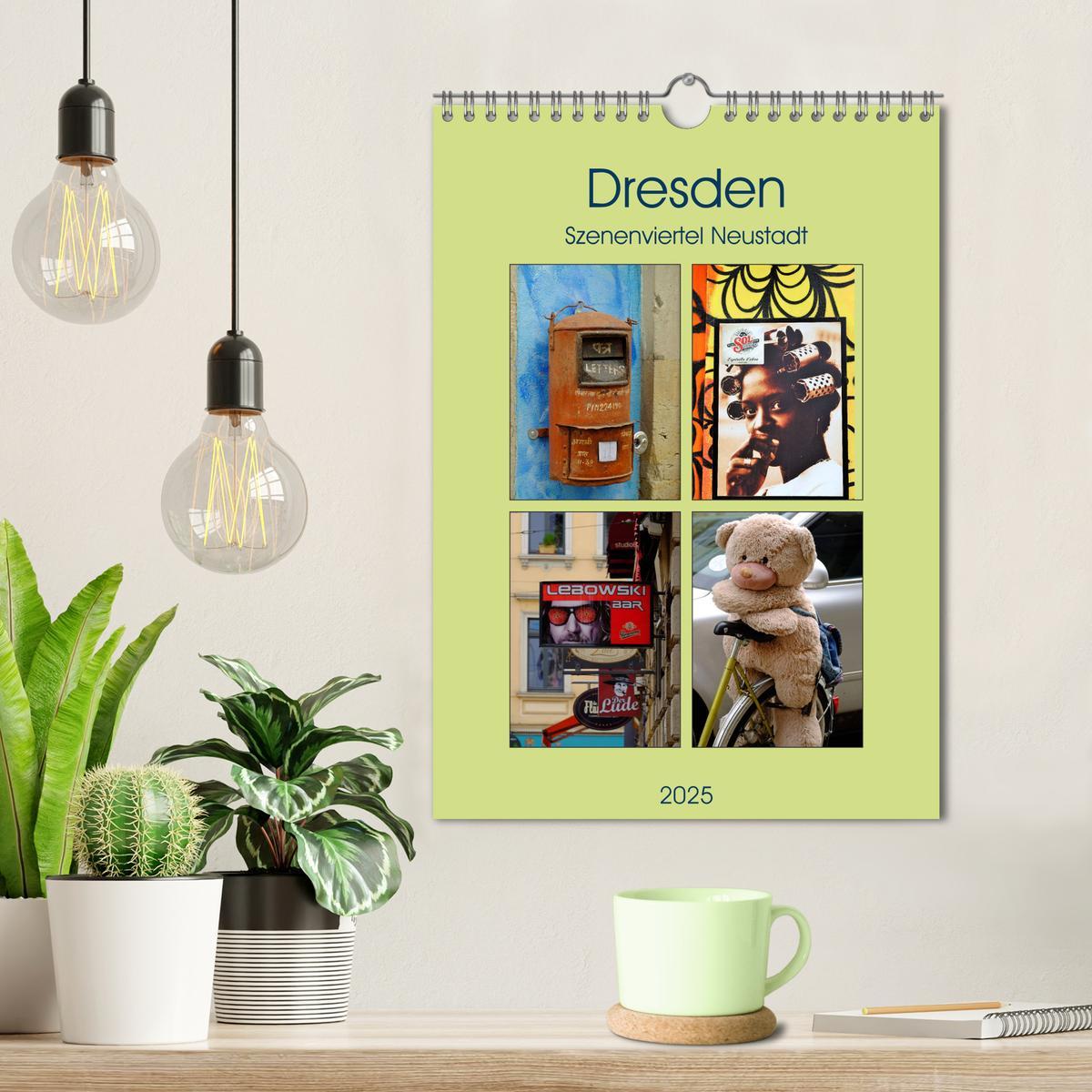 Bild: 9783435977420 | Dresdner Szenenviertel Neustadt (Wandkalender 2025 DIN A4 hoch),...