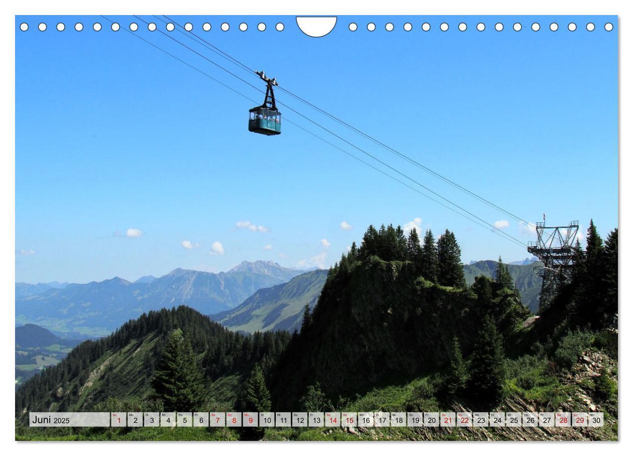 Bild: 9783457155417 | Bergbahnen in den Alpen (Wandkalender 2025 DIN A4 quer), CALVENDO...