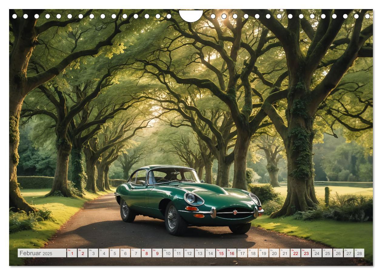 Bild: 9783457137598 | Virtual Classic Cars (Wandkalender 2025 DIN A4 quer), CALVENDO...