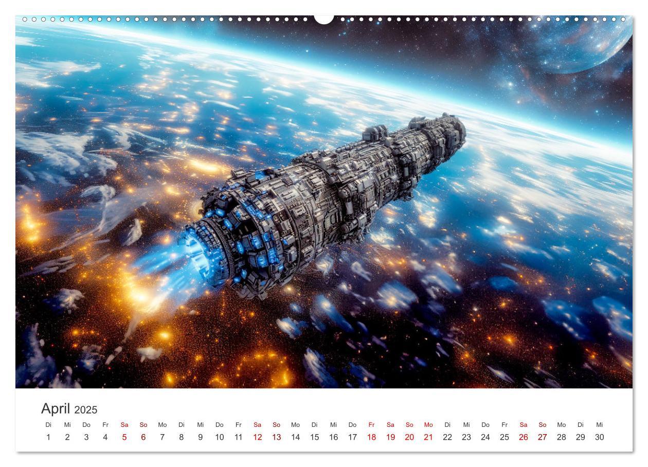 Bild: 9783383821080 | Sternenreisen - Ein kosmischer Kalender (Wandkalender 2025 DIN A2...