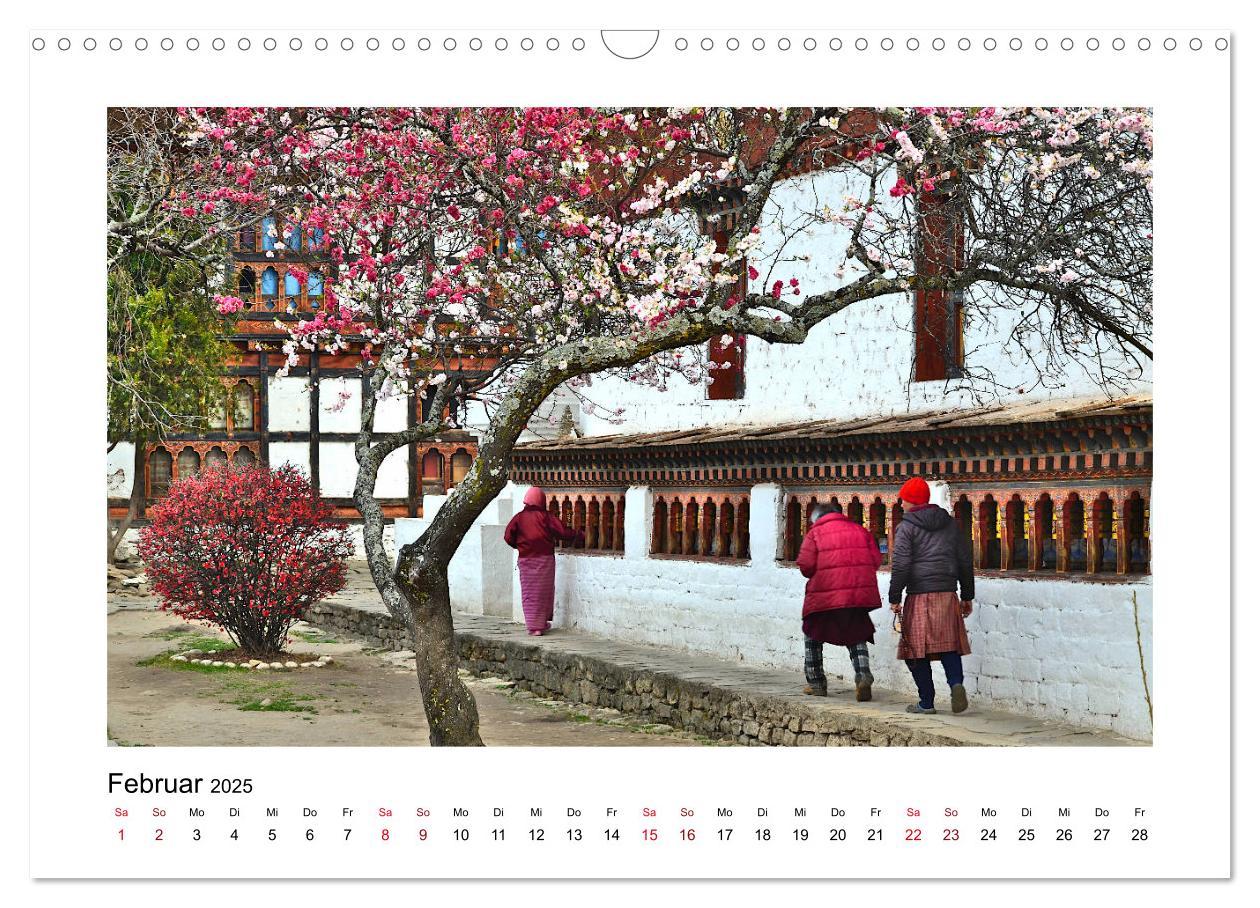 Bild: 9783435127290 | Bhutan ¿ Berge, Buddhismus &amp; Bruttonationalglück (Wandkalender 2025...