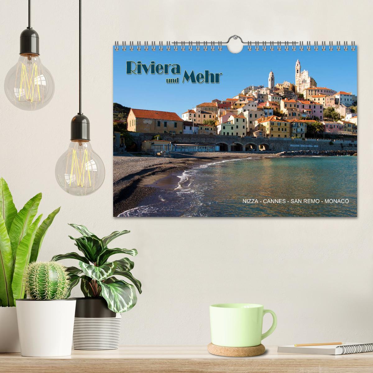 Bild: 9783435388653 | Riviera und Mehr - Nizza, Cannes, San Remo, Monaco (Wandkalender...