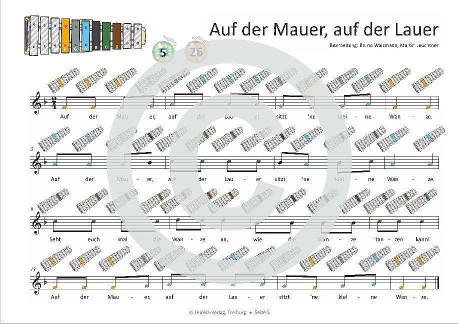 Bild: 9783940533623 | Einfacher!-Geht-Nicht: 18 Kinderlieder für das SONOR® GS PLUS...