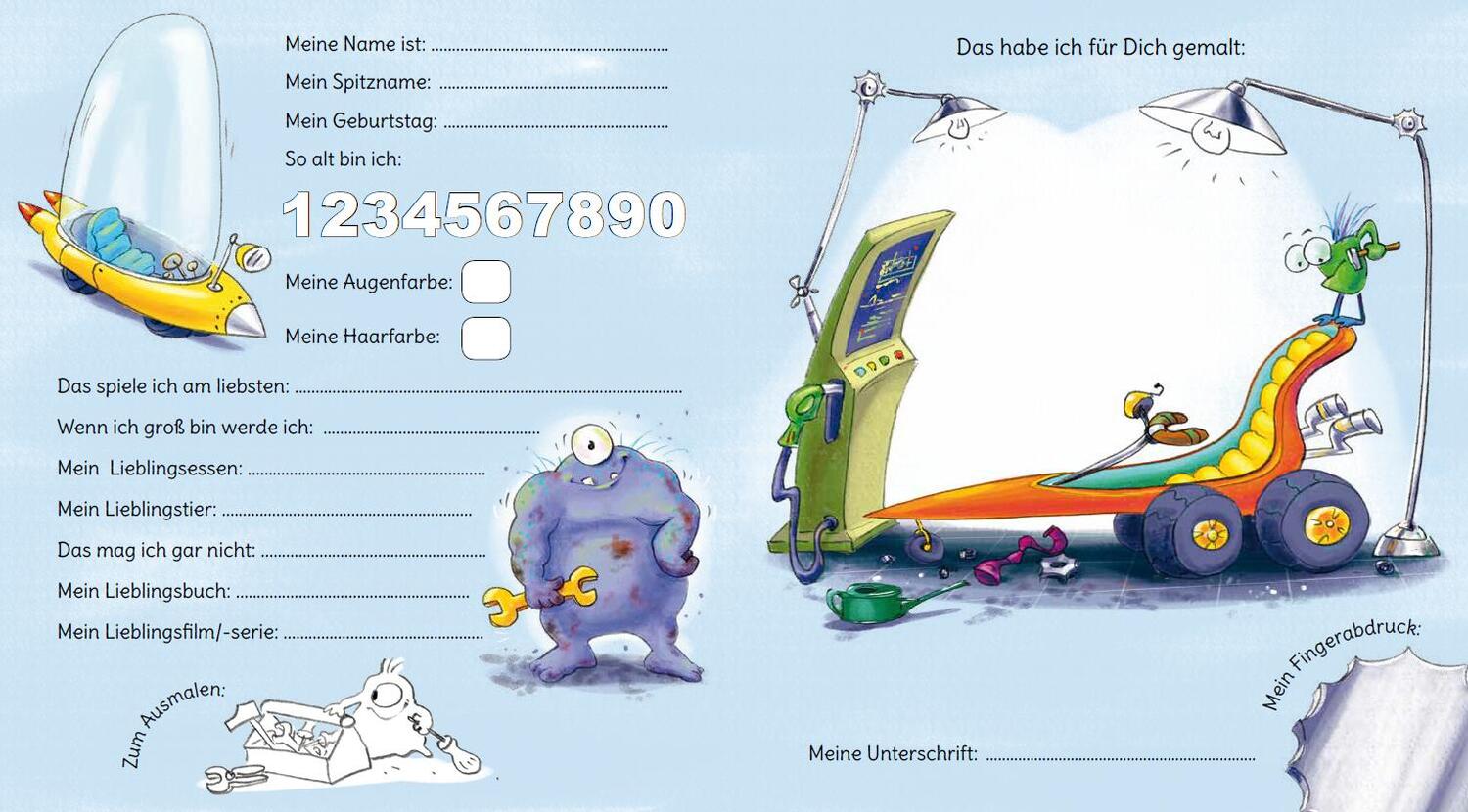 Bild: 9783780663412 | Meine Kindergarten-Freunde | Monster | Sabine Legien | Buch | 64 S.