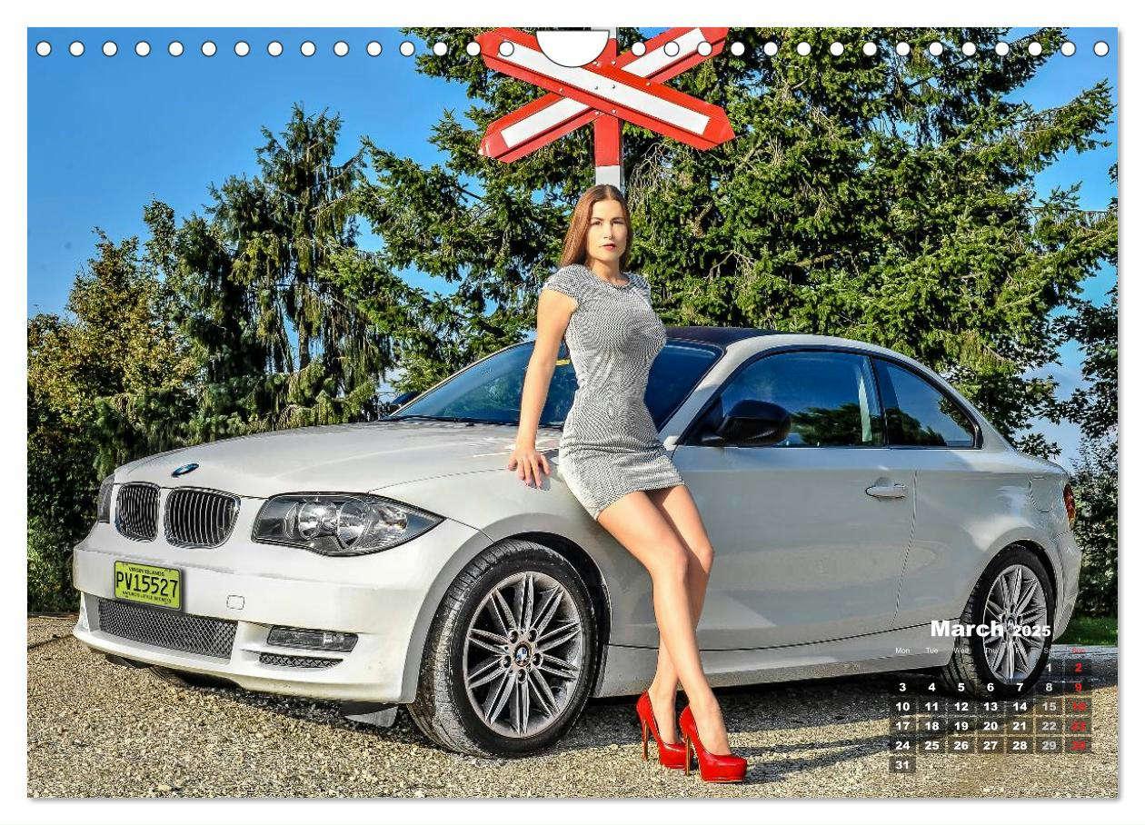 Bild: 9781325962075 | Girls and Cars (Wall Calendar 2025 DIN A4 landscape), CALVENDO 12...