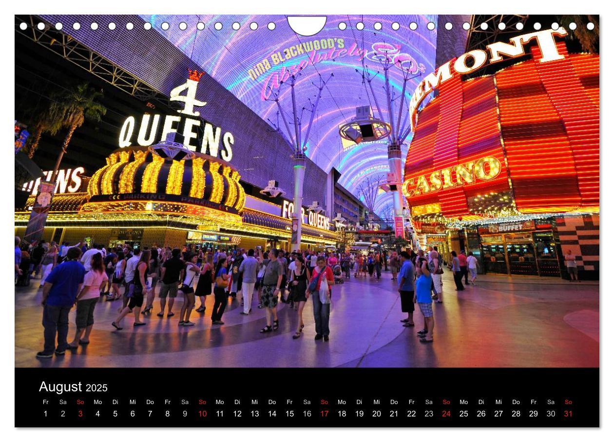 Bild: 9783435840366 | Las Vegas (Wandkalender 2025 DIN A4 quer), CALVENDO Monatskalender