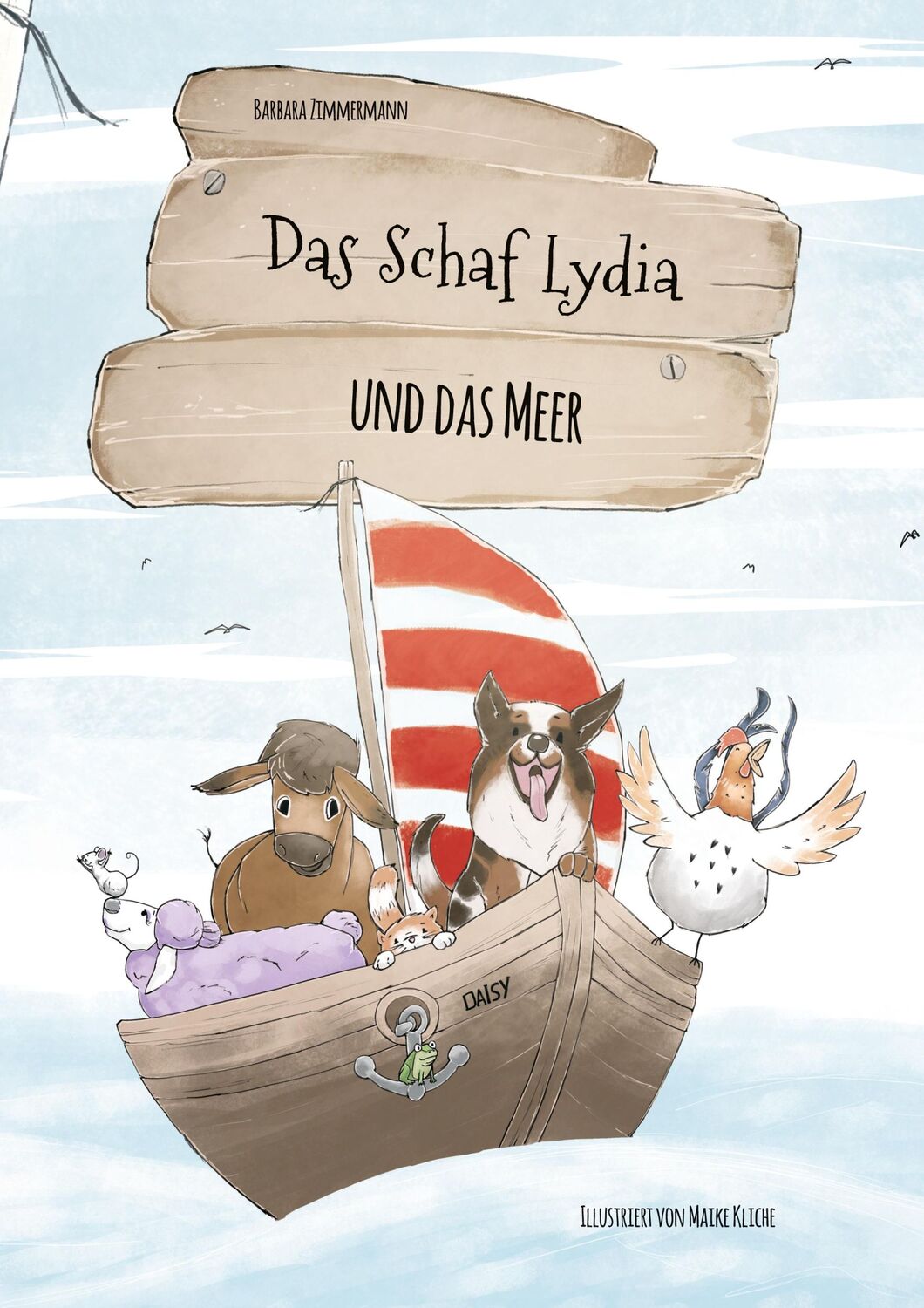 Cover: 9783752603835 | Das Schaf Lydia und das Meer | Barbara Zimmermann | Taschenbuch | 2021