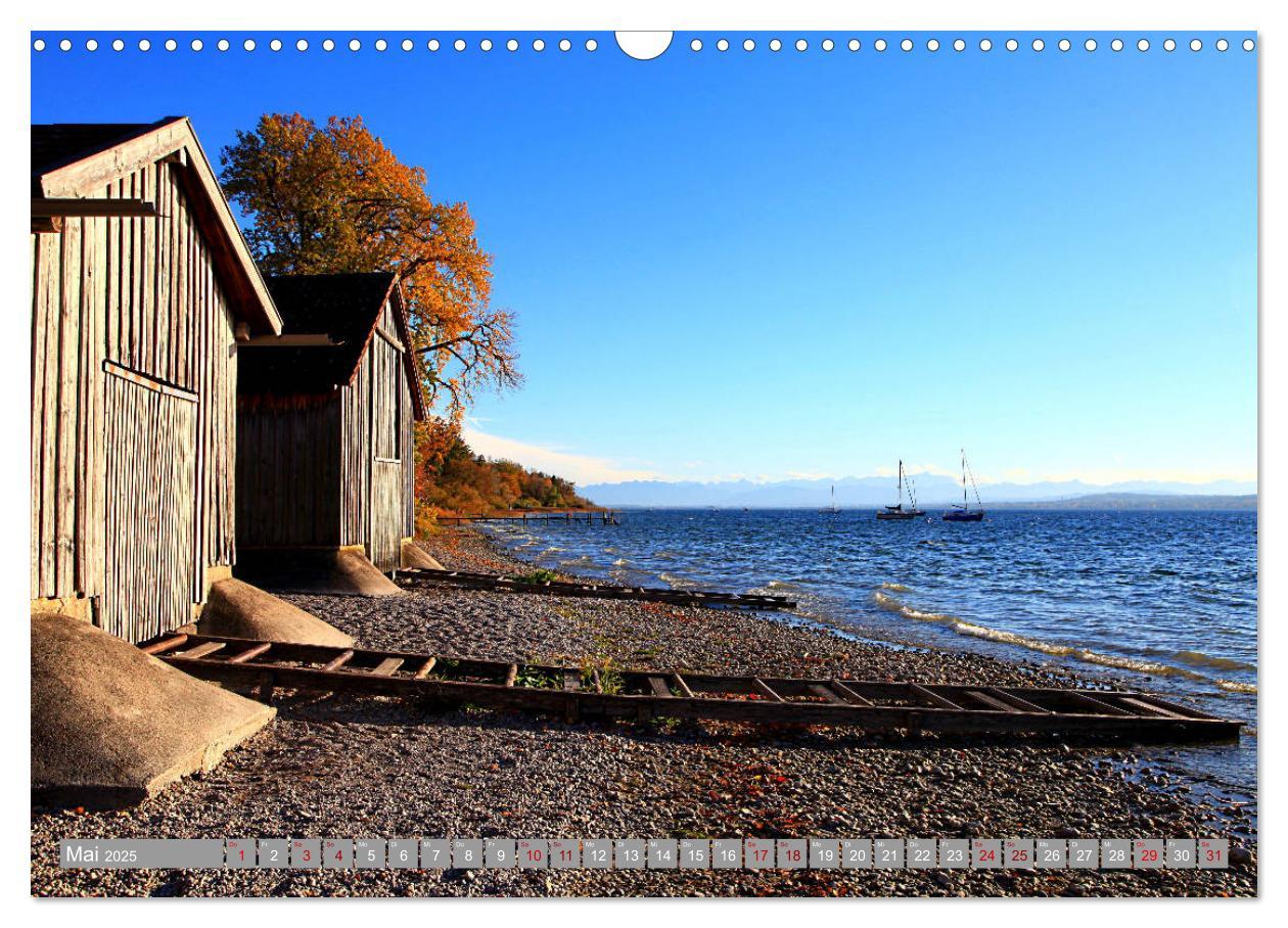 Bild: 9783435189786 | Mein Ammersee - am Ostufer entlang (Wandkalender 2025 DIN A3 quer),...