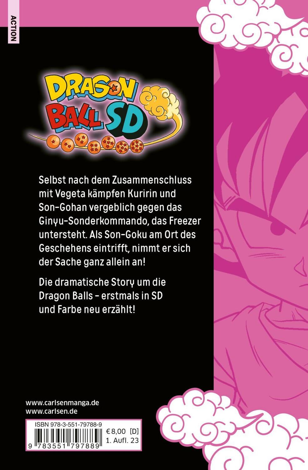 Rückseite: 9783551797889 | Dragon Ball SD 8 | Die DRAGON BALL-Saga neu erzählt! | Taschenbuch