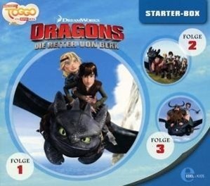 Cover: 4029759104964 | Dragons - Die Reiter von Berk: Starter-Box | Audio-CD | 3 Audio-CDs