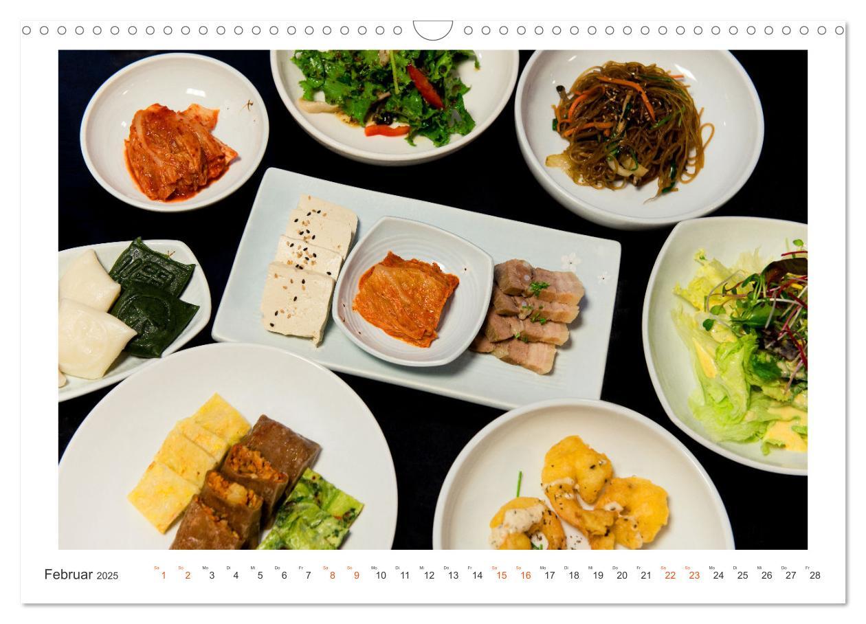 Bild: 9783383834424 | So schmeckt Südkorea: Kreative koreanische Küche (Wandkalender 2025...