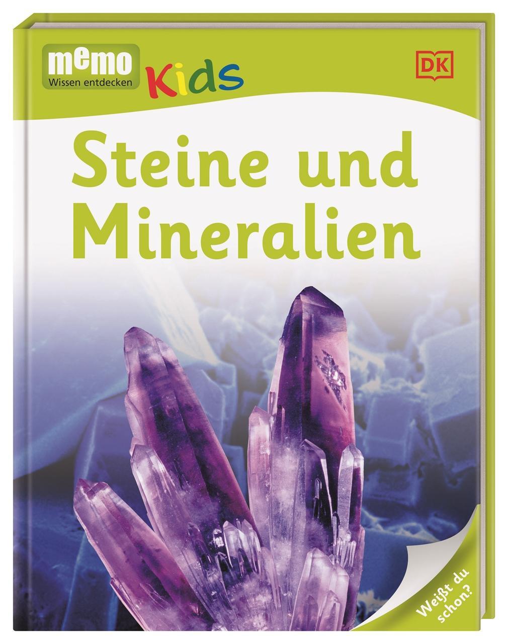 Cover: 9783831025961 | memo Kids. Steine und Mineralien | Buch | memo Kids | 56 S. | Deutsch