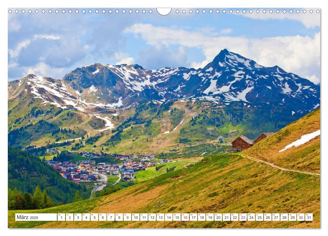 Bild: 9783435158010 | Tweng und Obertauern (Wandkalender 2025 DIN A3 quer), CALVENDO...