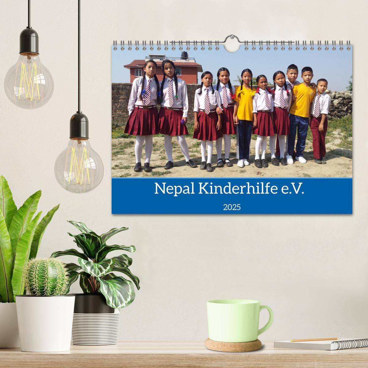 Bild: 9783435219391 | Kalender der Nepal Kinderhilfe e.V. (Wandkalender 2025 DIN A4...