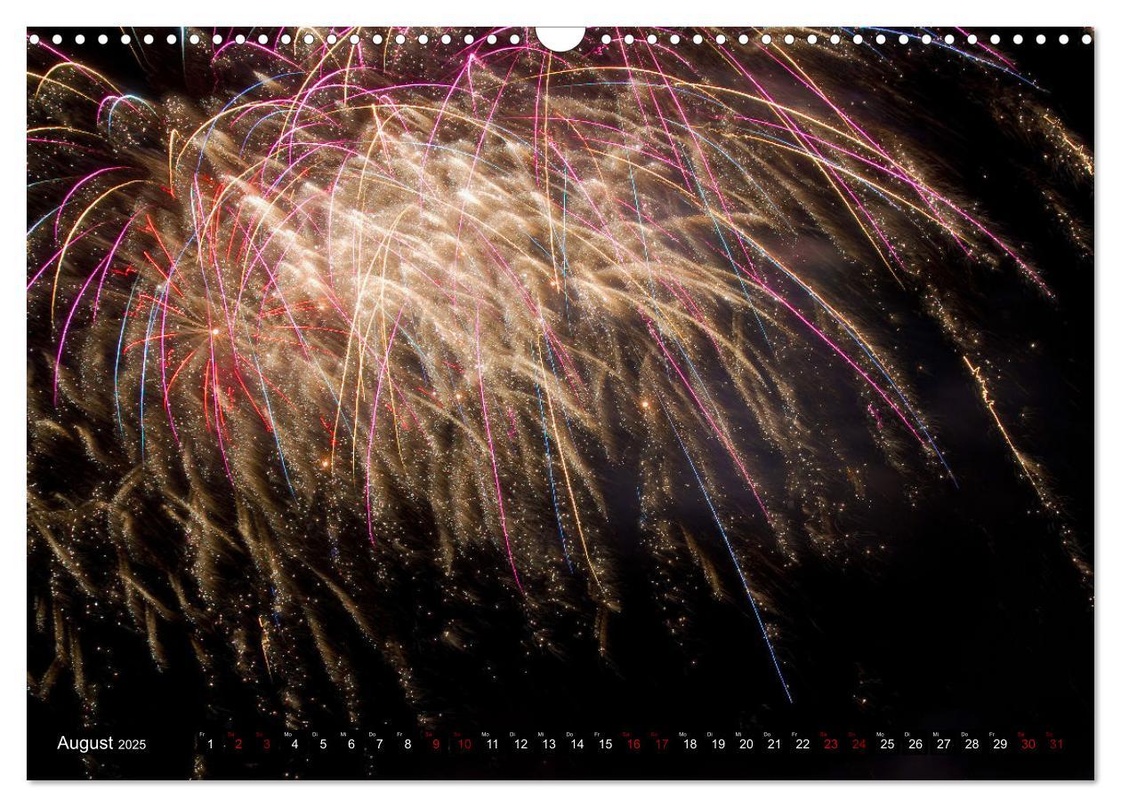 Bild: 9783435062775 | Feuerwerk - Kunstwerke am Himmel (Wandkalender 2025 DIN A3 quer),...