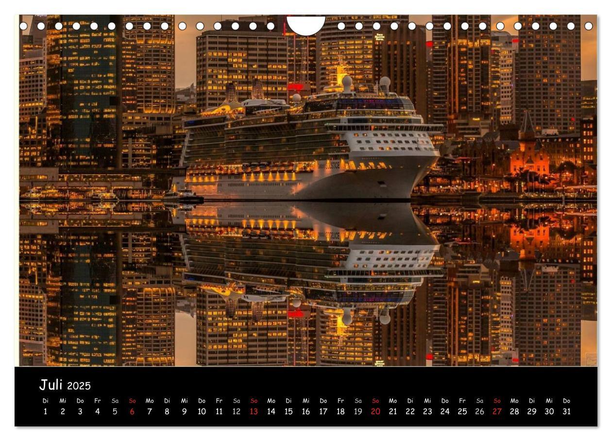 Bild: 9783435634965 | Kreuzfahrt erleben (Wandkalender 2025 DIN A4 quer), CALVENDO...