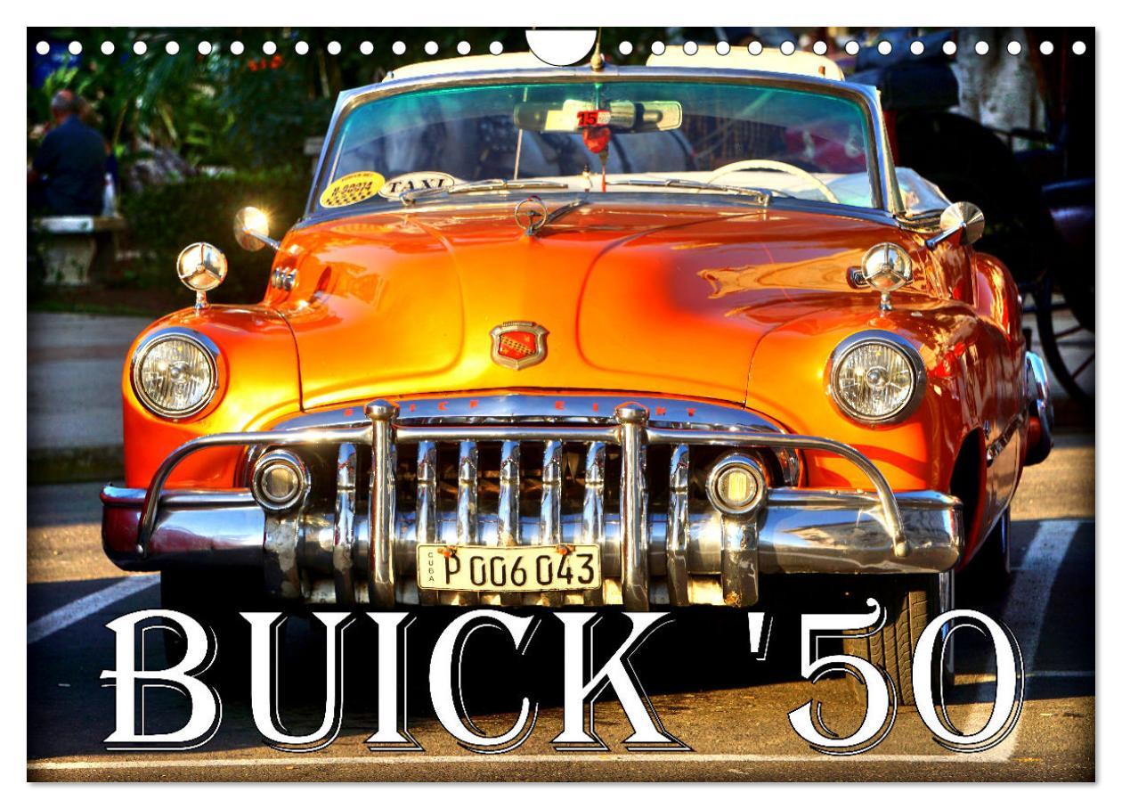 Cover: 9783383832000 | BUICK '50 (Wandkalender 2025 DIN A4 quer), CALVENDO Monatskalender