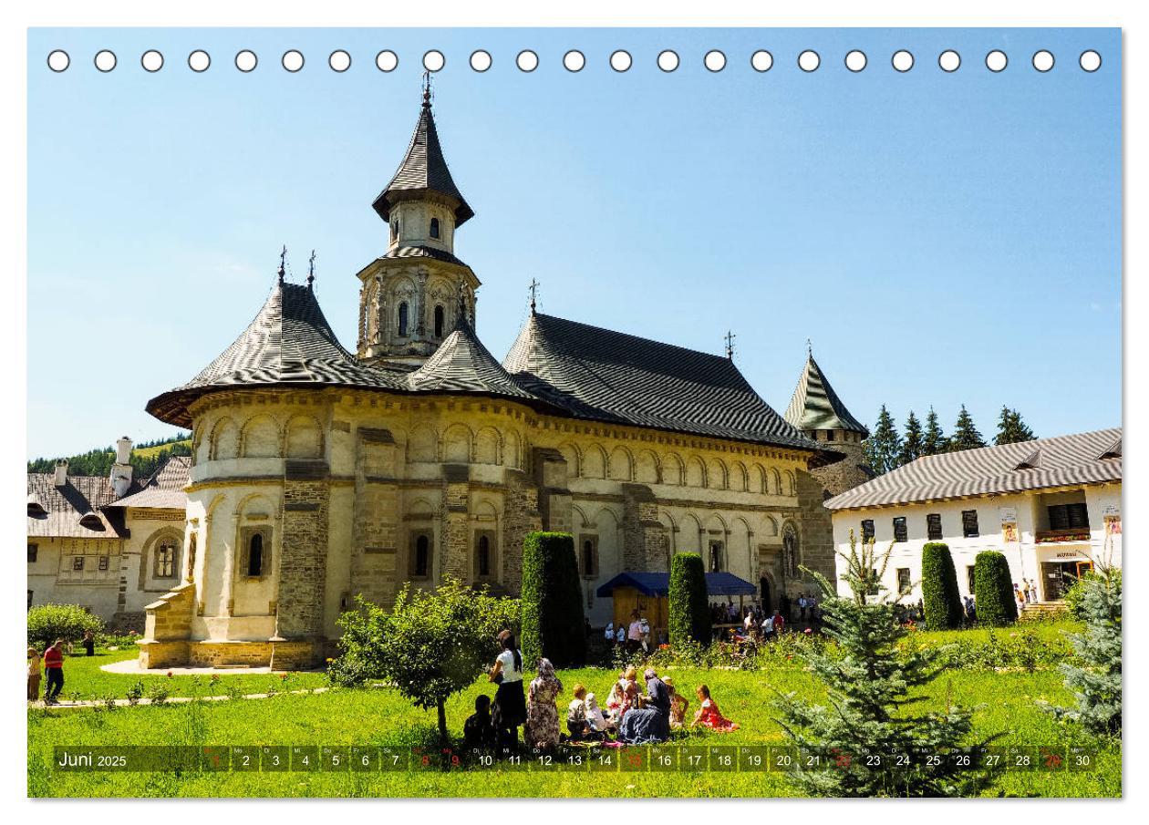 Bild: 9783435288427 | Klöster in der Bucovina (Tischkalender 2025 DIN A5 quer), CALVENDO...