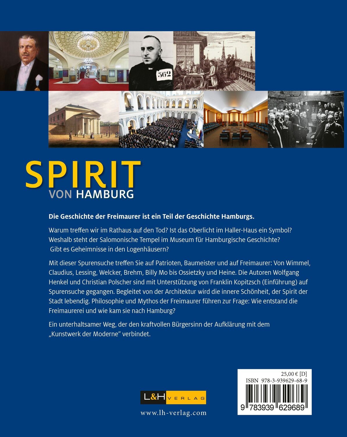 Bild: 9783939629689 | Spirit von Hamburg | Wolfgang Henkel (u. a.) | Taschenbuch | 208 S.