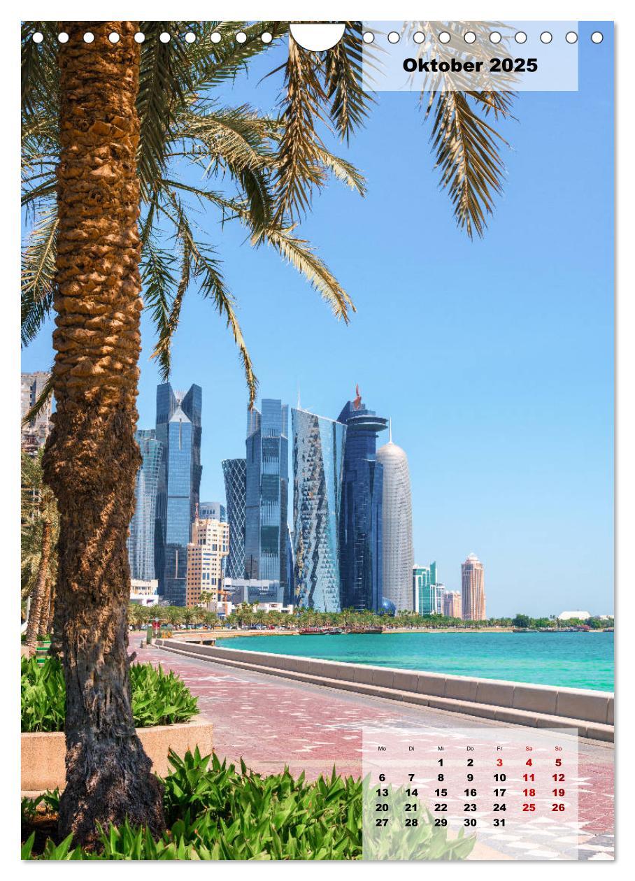 Bild: 9783435946006 | Doha Leuchtende Hauptstadt von Katar (Wandkalender 2025 DIN A4...